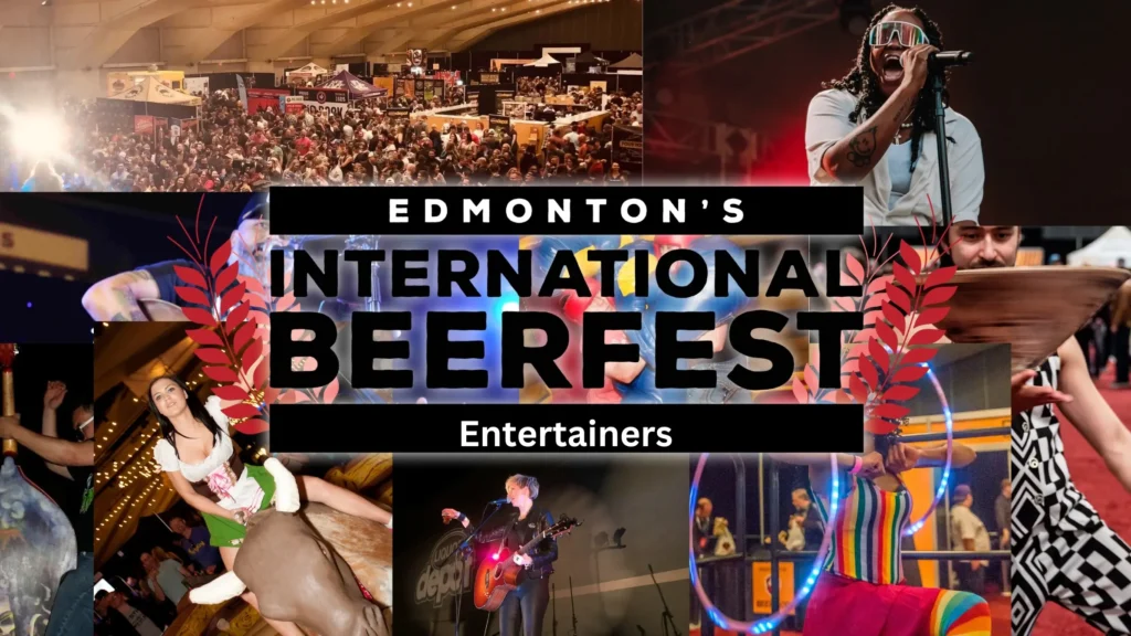 Live performers at BeerFest in Edmonton