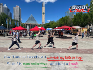 BEER YOGA